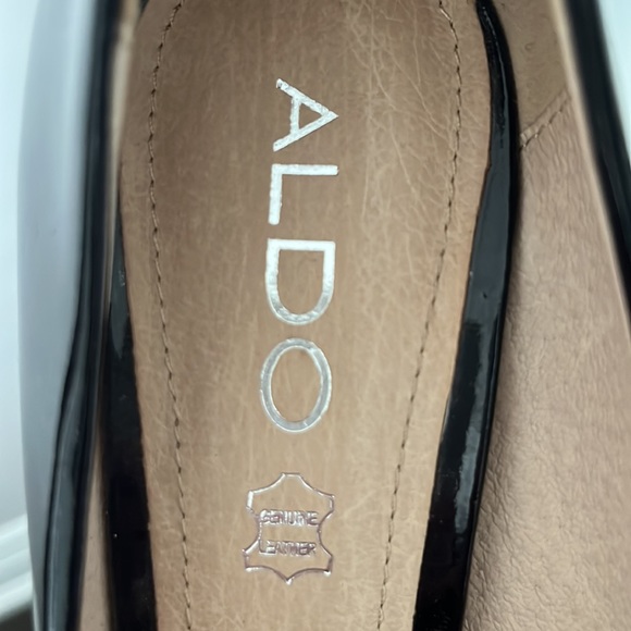 Aldo Black and White Heel/Pump Size 7.5 - Picture 8 of 10